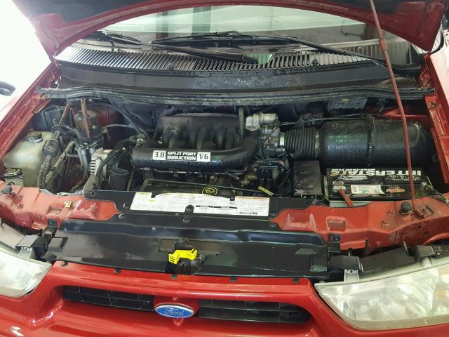 2FMDA5142WBA05006 - 1998 FORD WINDSTAR W RED photo 7