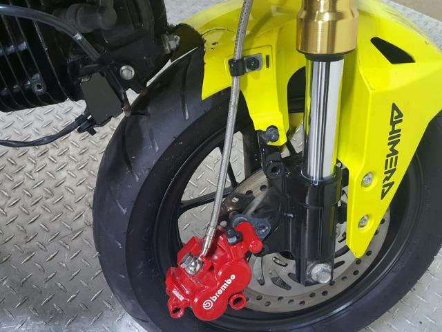 MLHJC6112H5207409 - 2017 HONDA GROM 125 YELLOW photo 14