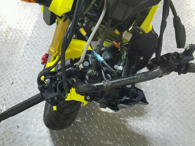 MLHJC6112H5207409 - 2017 HONDA GROM 125 YELLOW photo 16