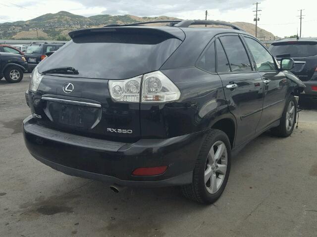 2T2HK31UX8C079111 - 2008 LEXUS RX 350 BLACK photo 4