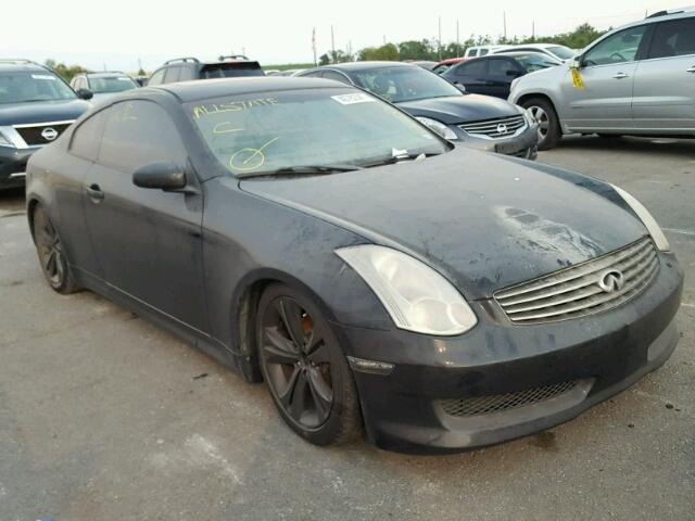 JNKCV54E46M720113 - 2006 INFINITI G35 BLACK photo 1