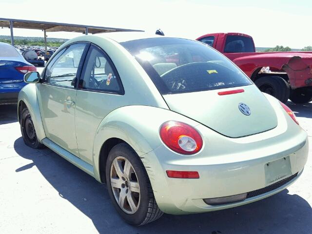 3VWRW31C87M509760 - 2007 VOLKSWAGEN NEW BEETLE GREEN photo 3