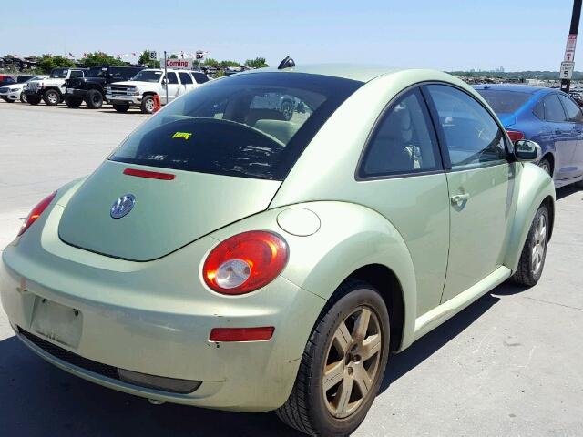 3VWRW31C87M509760 - 2007 VOLKSWAGEN NEW BEETLE 绿色 照片 4