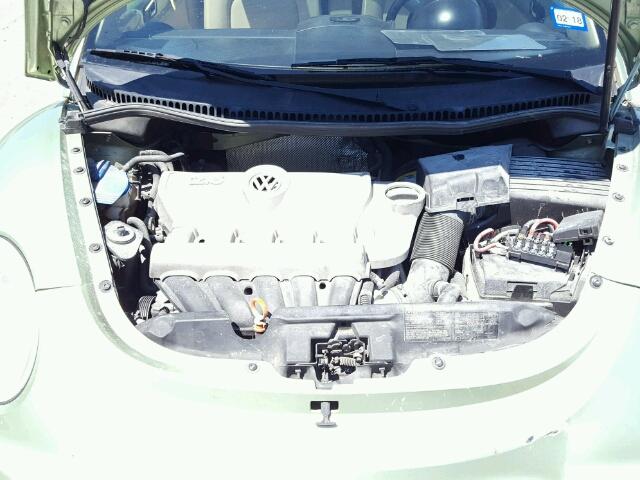 3VWRW31C87M509760 - 2007 VOLKSWAGEN NEW BEETLE 绿色 照片 7