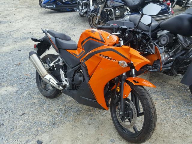 MLHNC5102G5201398 - 2016 HONDA CBR300 R ORANGE photo 1