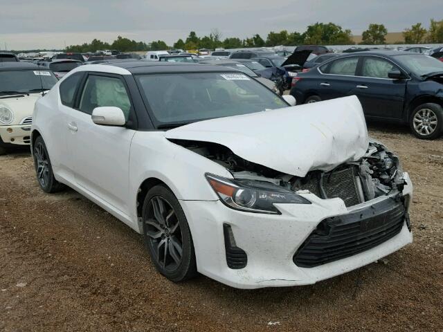 JTKJF5C71E3086362 - 2014 TOYOTA SCION TC WHITE photo 1