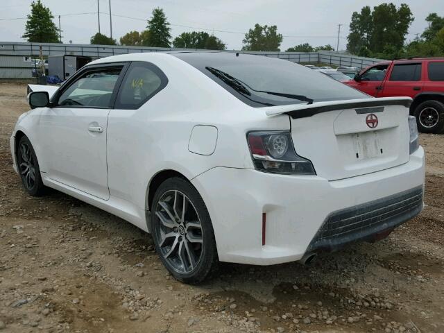 JTKJF5C71E3086362 - 2014 TOYOTA SCION TC WHITE photo 3