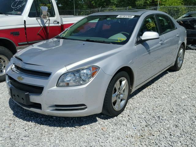 1G1ZC5E11BF320059 - 2011 CHEVROLET MALIBU 1LT SILVER photo 2
