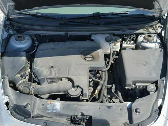 1G1ZC5E11BF320059 - 2011 CHEVROLET MALIBU 1LT SILVER photo 7