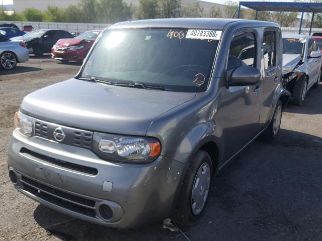 JN8AZ2KR4AT170870 - 2010 NISSAN CUBE BASE SILVER photo 2