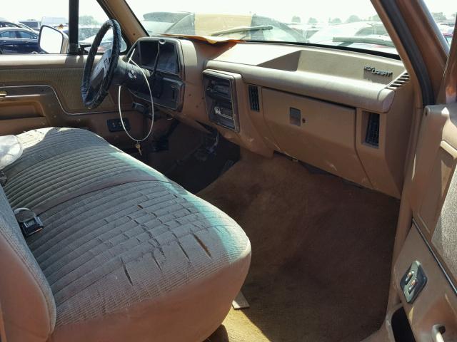 1FTHX25G6LKA68568 - 1990 FORD F250 BROWN photo 5