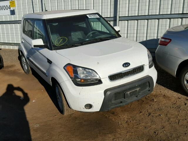 KNDJT2A22B7704489 - 2011 KIA SOUL +/!/S WHITE photo 1