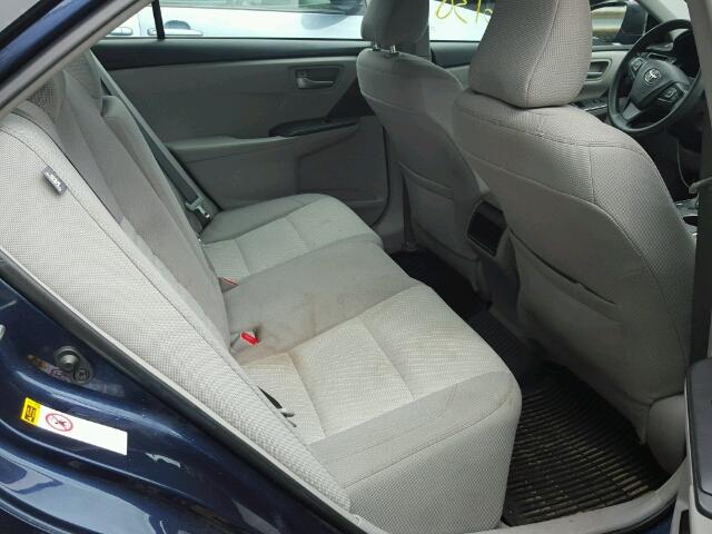 4T4BF1FK7GR549544 - 2016 TOYOTA CAMRY LE BLUE photo 6