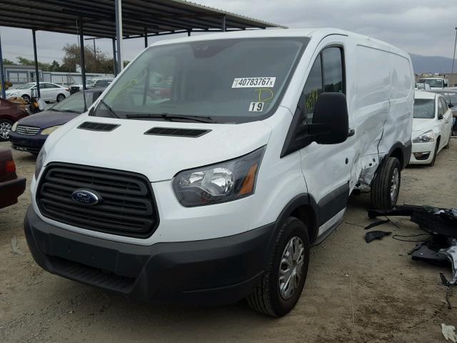 1FTYE1YM0HKA02624 - 2017 FORD TRANSIT T- WHITE photo 2