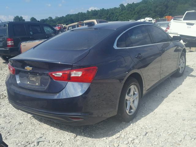1G1ZB5ST1HF222201 - 2017 CHEVROLET MALIBU LS Mavi foto 4