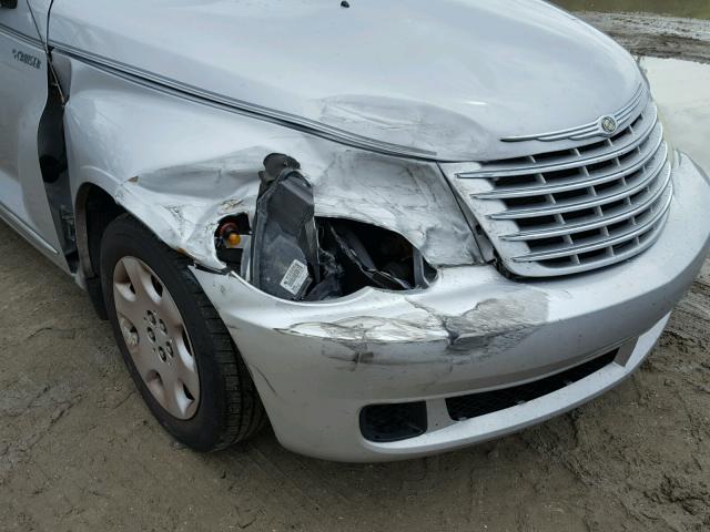 3A4FY58BX6T246162 - 2006 CHRYSLER PT CRUISER SILVER photo 9