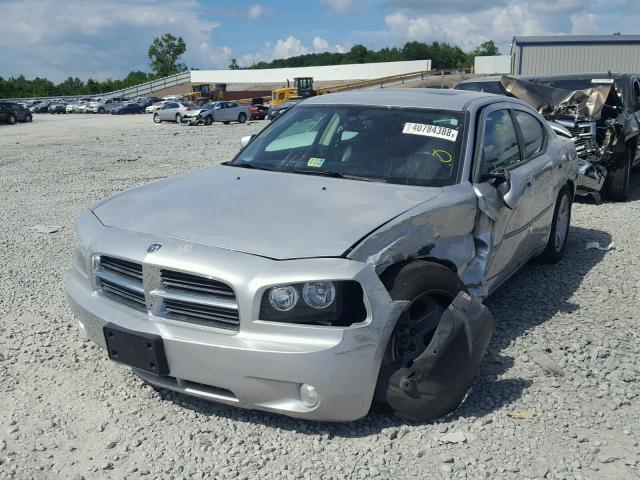 2B3CA8CT4AH291387 - 2010 DODGE CHARGER R/ SILVER photo 2