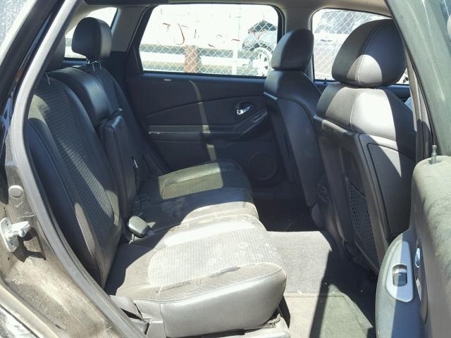 1G1ZW63116F278658 - 2006 CHEVROLET MALIBU MAX შავი ფოტო 6