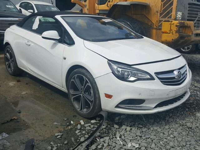 W04WT3N52GG067945 - 2016 BUICK CASCADA PR WHITE photo 1