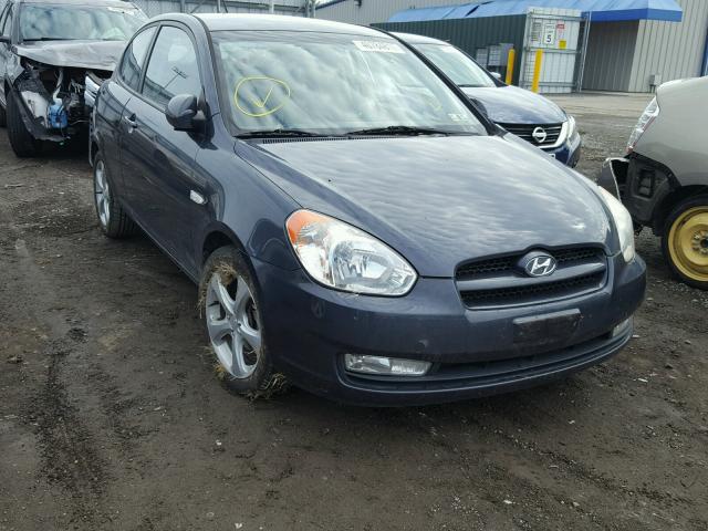 KMHCN36C87U028063 - 2007 HYUNDAI ACCENT SE GRAY photo 1