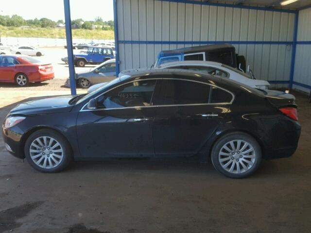 2G4GS5EV1D9167968 - 2013 BUICK REGAL PREM BLACK photo 9