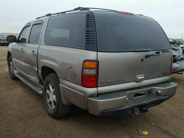 1GKFK66U73J116669 - 2003 GMC YUKON XL GOLD photo 3