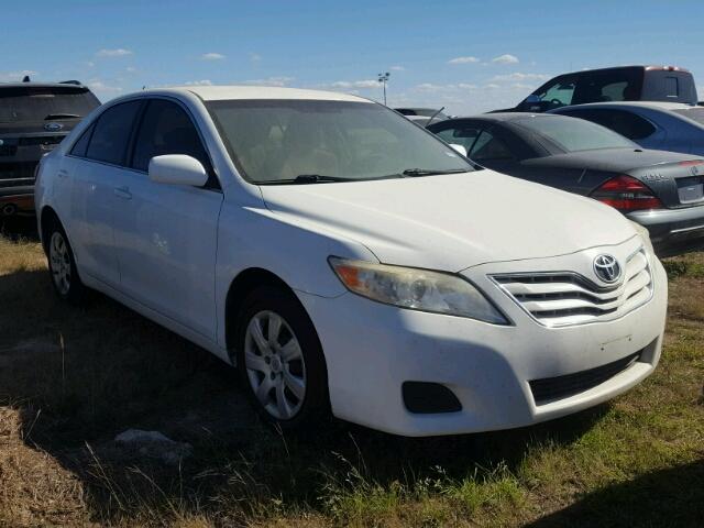 JTNBF3EK9B3012163 - 2011 TOYOTA CAMRY WHITE photo 1