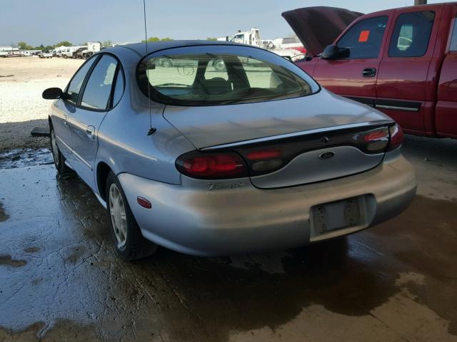 1FAFP52U0WG156449 - 1998 FORD TAURUS LX BLUE photo 3