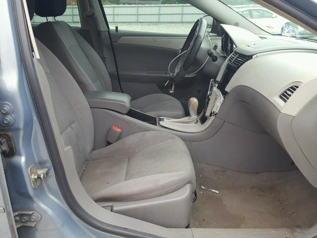 1G1ZH57B18F235450 - 2008 CHEVROLET MALIBU 1LT ლურჯი ფოტო 5