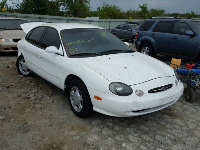 1FAFP52U0WG260472 - 1998 FORD TAURUS LX WHITE photo 1