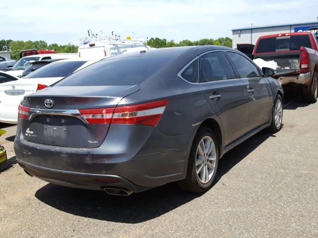 4T1BK1EB9FU189649 - 2015 TOYOTA AVALON XLE GRAY photo 4