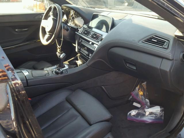 WBA6D0C56GD927798 - 2016 BMW 640 I BLACK photo 5