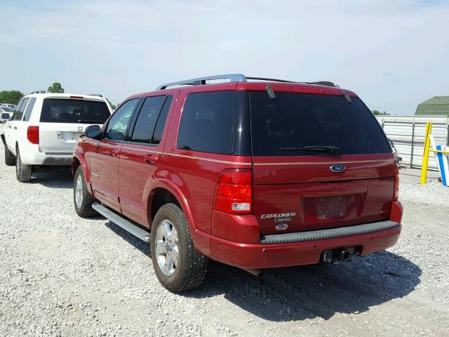 1FMDU75K54ZB17479 - 2004 FORD EXPLORER L RED photo 3