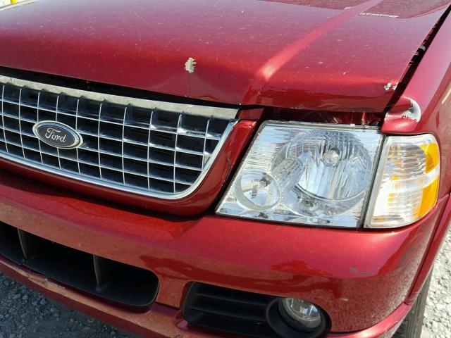 1FMDU75K54ZB17479 - 2004 FORD EXPLORER L RED photo 9