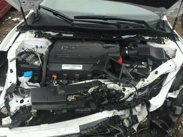 1HGCR3F99GA006671 - 2016 HONDA ACCORD WHITE photo 7