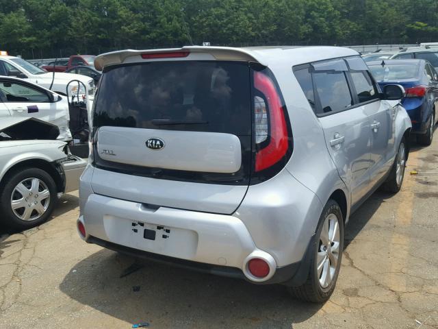 KNDJX3A50G7820284 - 2016 KIA SOUL ! SILVER photo 4