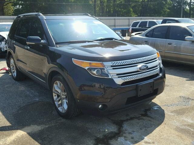 1FM5K7D86DGA49334 - 2013 FORD EXPLORER X BROWN photo 1