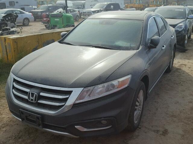 5J6TF3H58DL005216 - 2013 HONDA CROSSTOUR BLACK photo 2