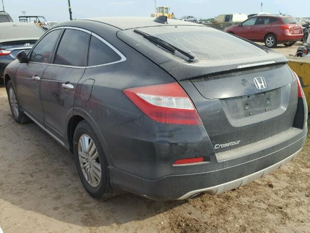 5J6TF3H58DL005216 - 2013 HONDA CROSSTOUR BLACK photo 3