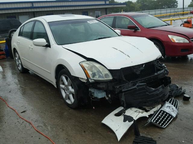 1N4BA41E85C840143 - 2005 NISSAN MAXIMA SE WHITE photo 1