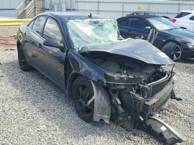 1G2ZG57B494145334 - 2009 PONTIAC G6 BLACK photo 1