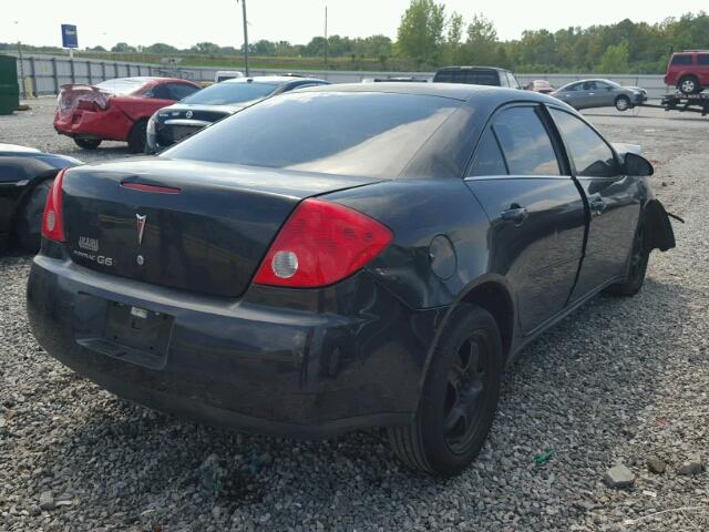 1G2ZG57B494145334 - 2009 PONTIAC G6 BLACK photo 4