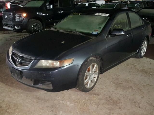 JH4CL96804C025456 - 2004 ACURA TSX CHARCOAL photo 2