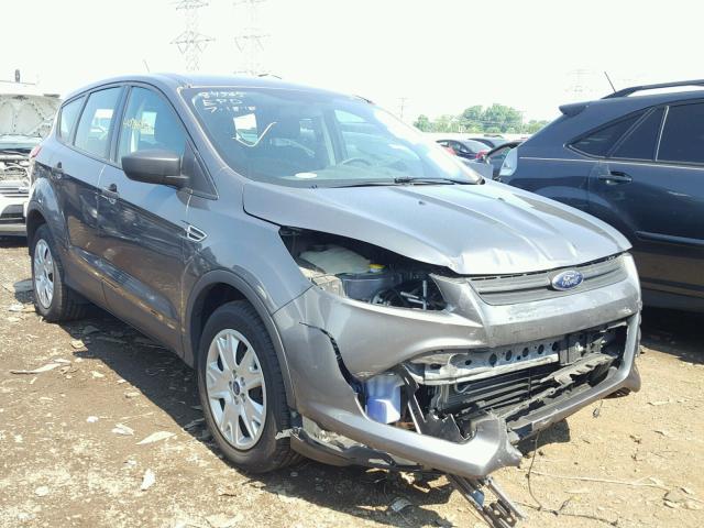 1FMCU0F79DUC10421 - 2013 FORD ESCAPE S GRAY photo 1