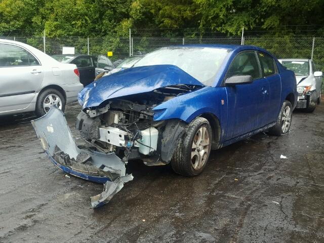 1G8AW12F55Z165517 - 2005 SATURN ION LEVEL BLUE photo 2
