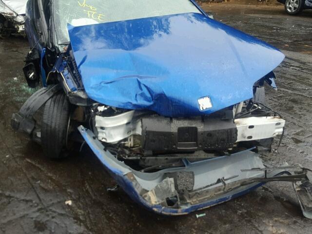 1G8AW12F55Z165517 - 2005 SATURN ION LEVEL BLUE photo 9