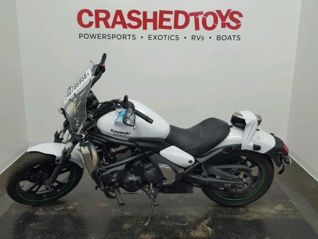 JKAENEB13FDA03922 - 2015 KAWASAKI EN650 B GRAY photo 3