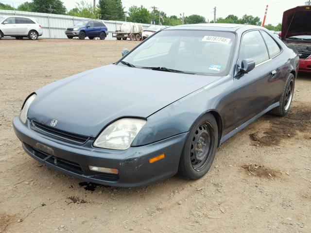 JHMBB6248VC015307 - 1997 HONDA PRELUDE GREEN photo 2