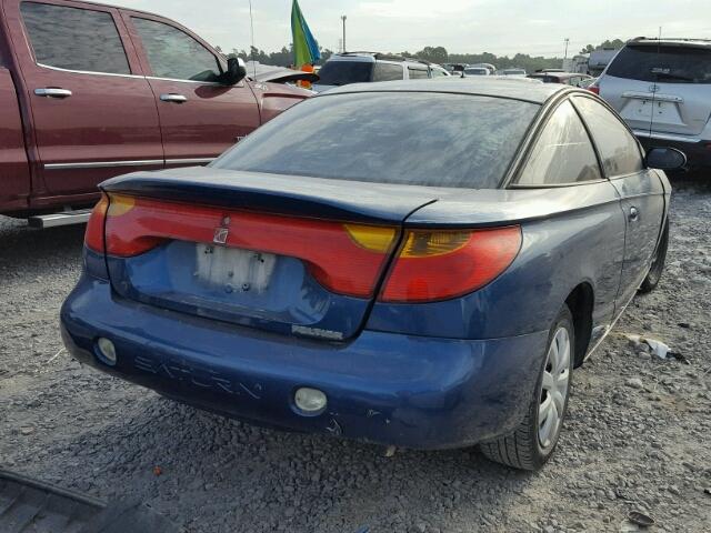 1G8ZR12752Z274364 - 2002 SATURN SC2 BLUE photo 4