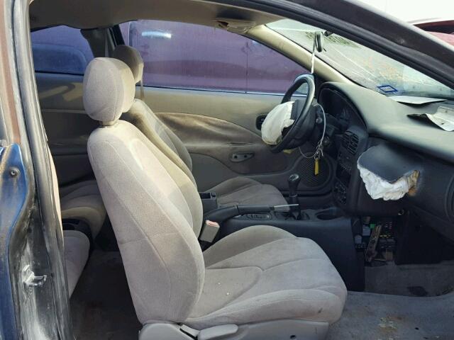 1G8ZR12752Z274364 - 2002 SATURN SC2 BLUE photo 5